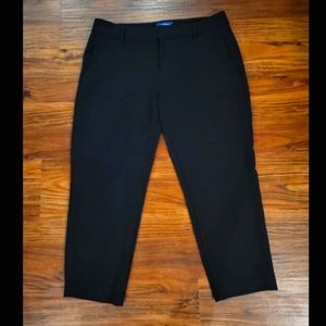 Old Navy Harper Black Ankle Dress Pants